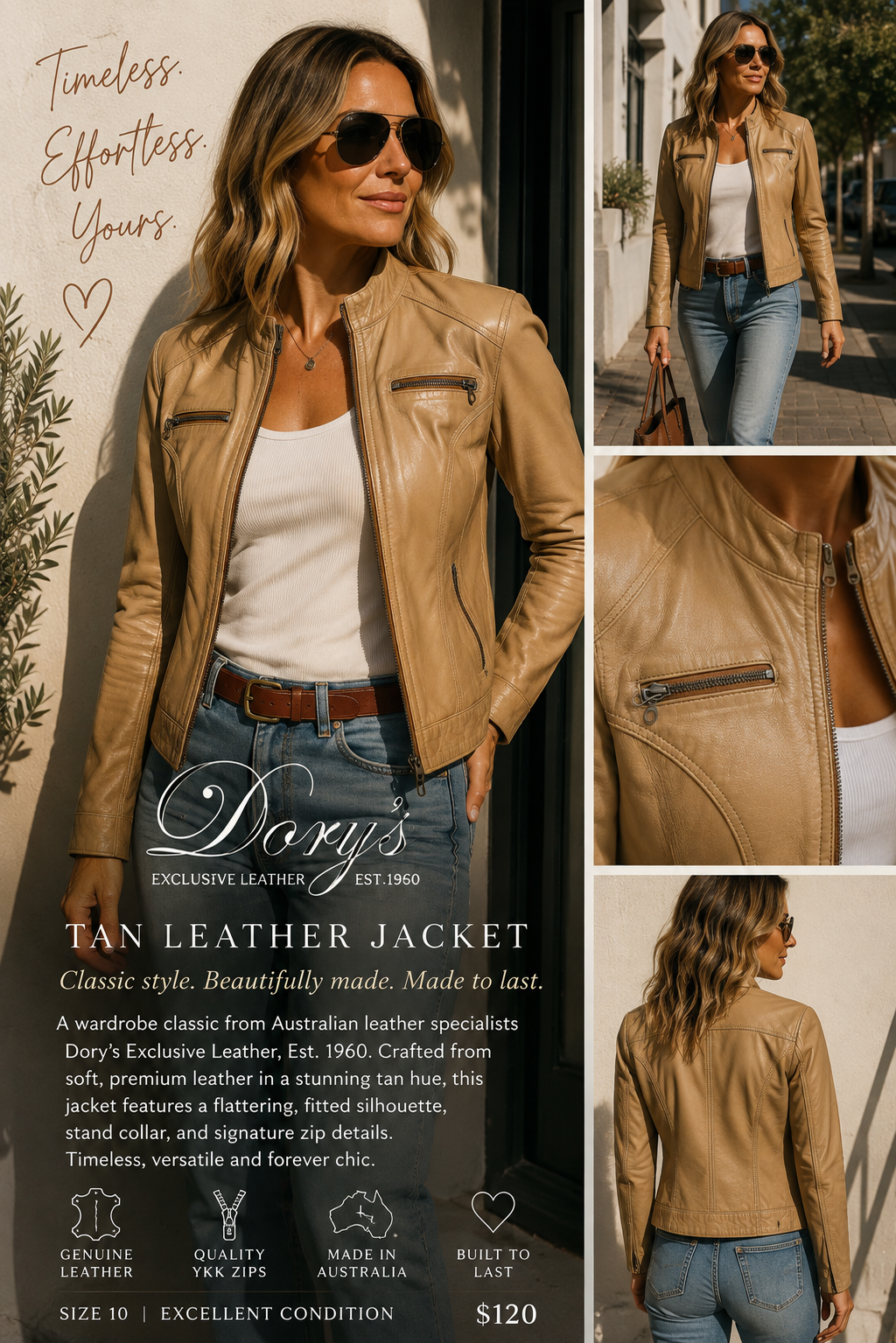 Dory’s Exclusive Leather jacket