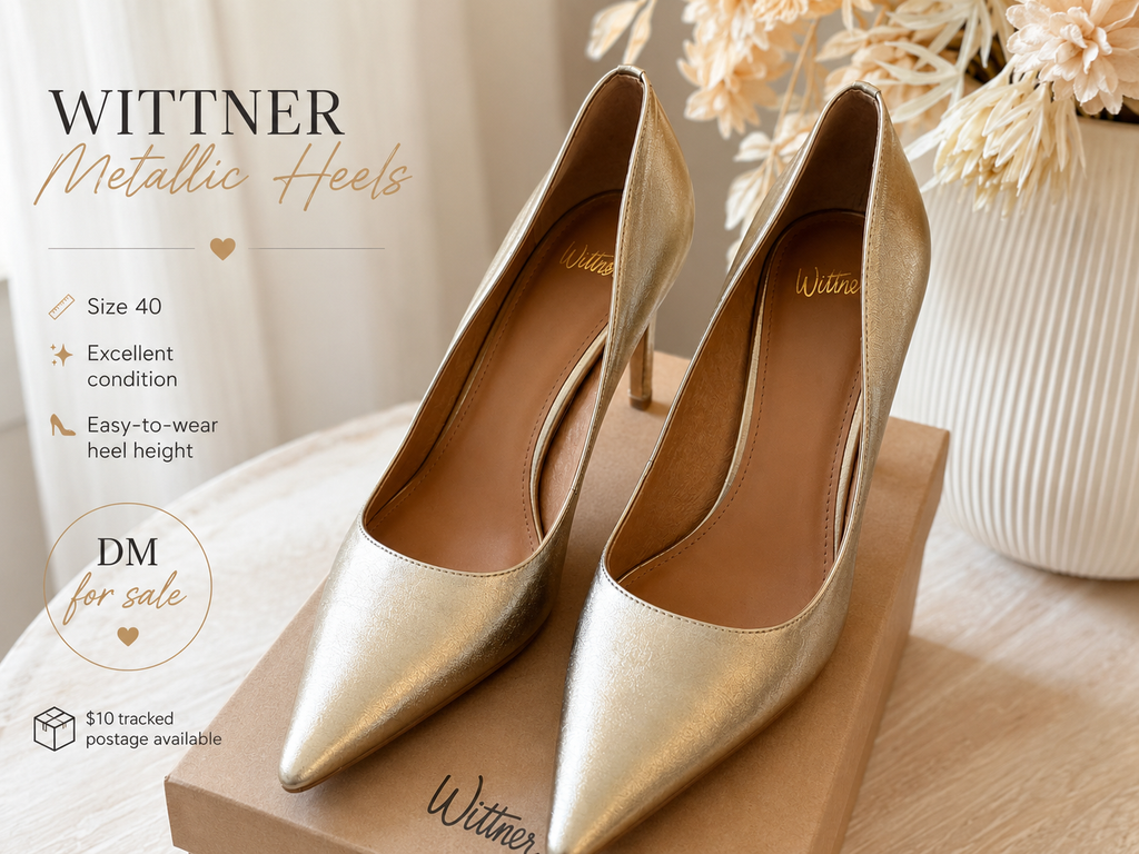 WITTNER Metallic Heels