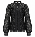 YVETTE BUTTON BLOUSE