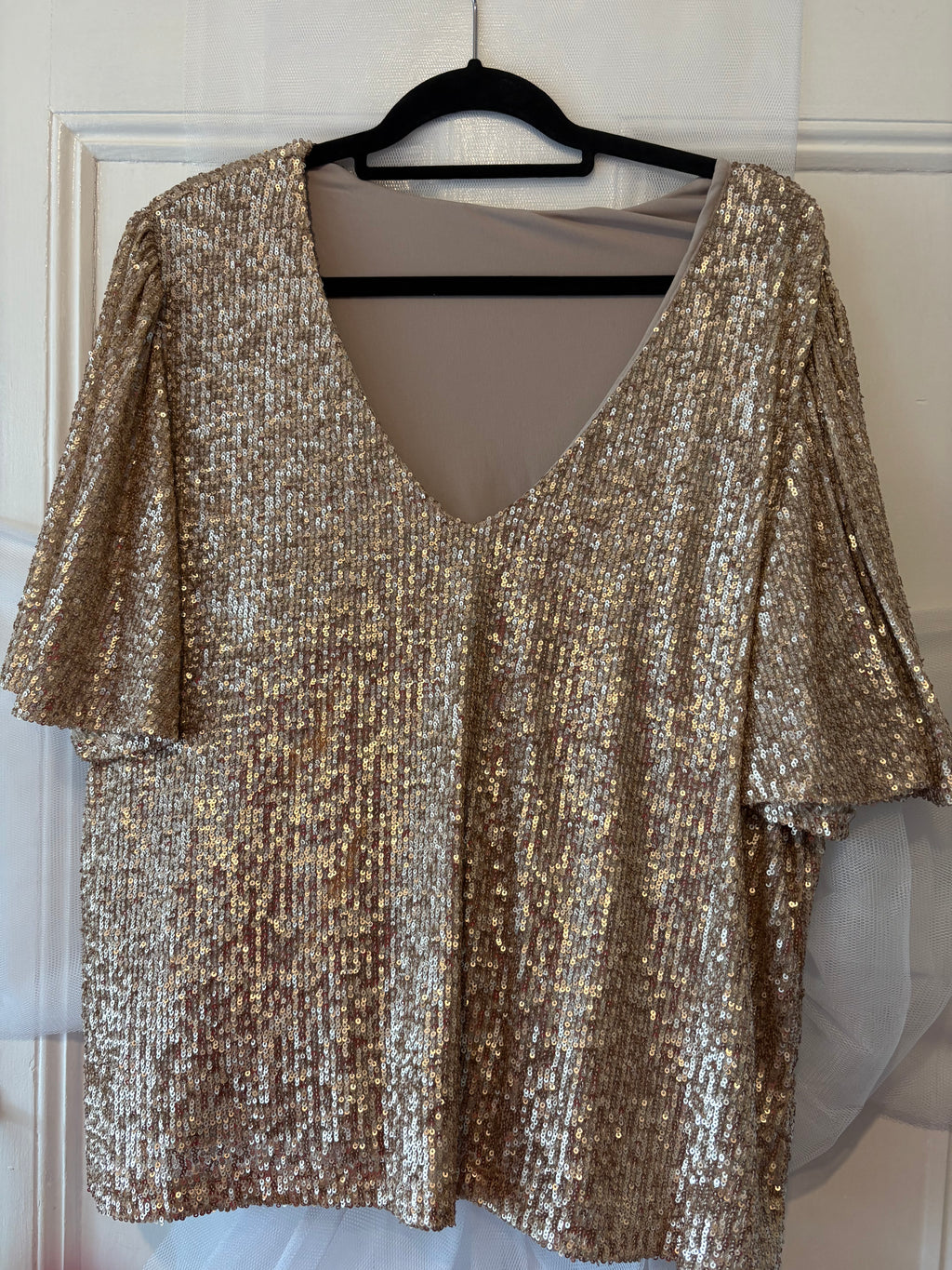 ✨ Styling You The Label “Erin” Two-Way Sequin Top | Size 18 ✨