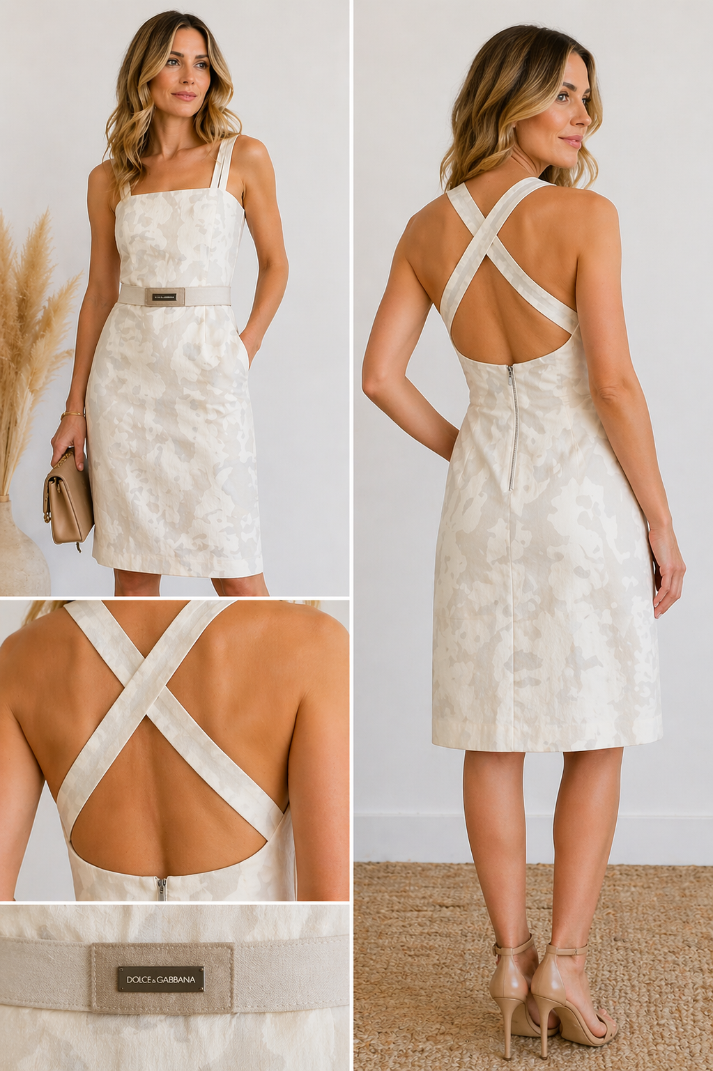 Dolce & Gabbana Italian Elegance Dress – Size 44