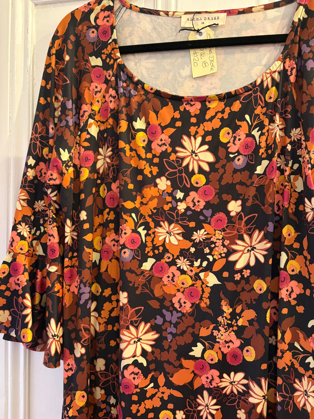 Sacha Drake Floral Tunic 🤎