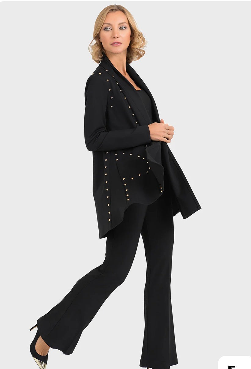 Joseph Ribkoff Gold Studded Jacket