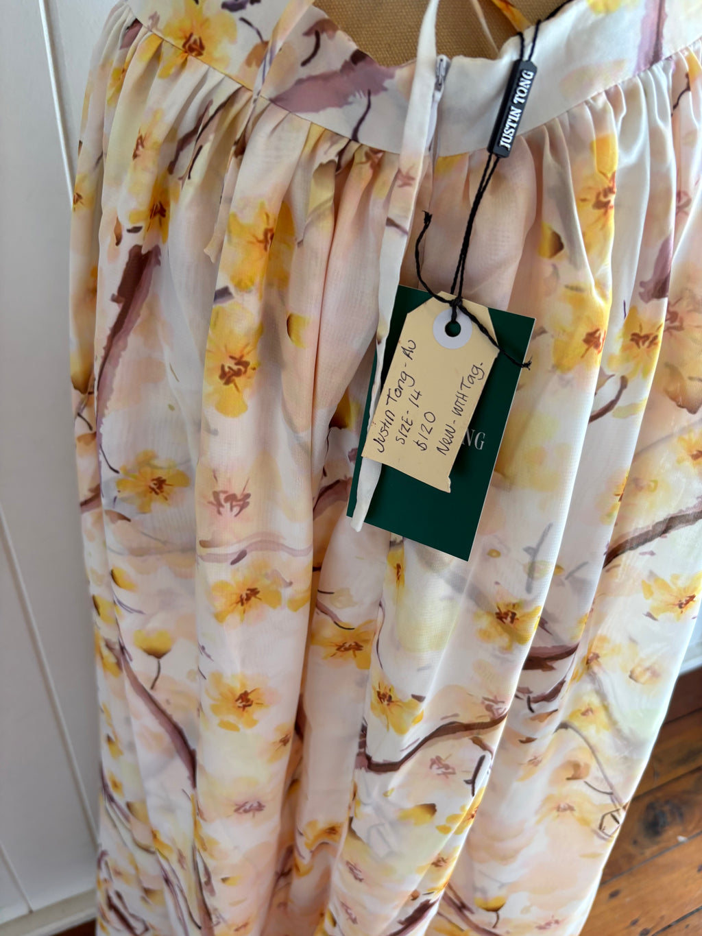 Justin Tong Dress – New With Tags