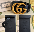 ✨ GUCCI DOUBLE G LEATHER BELT ✨
