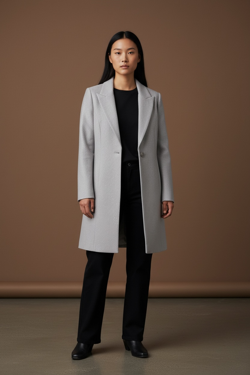 Table Eight Textured Coat