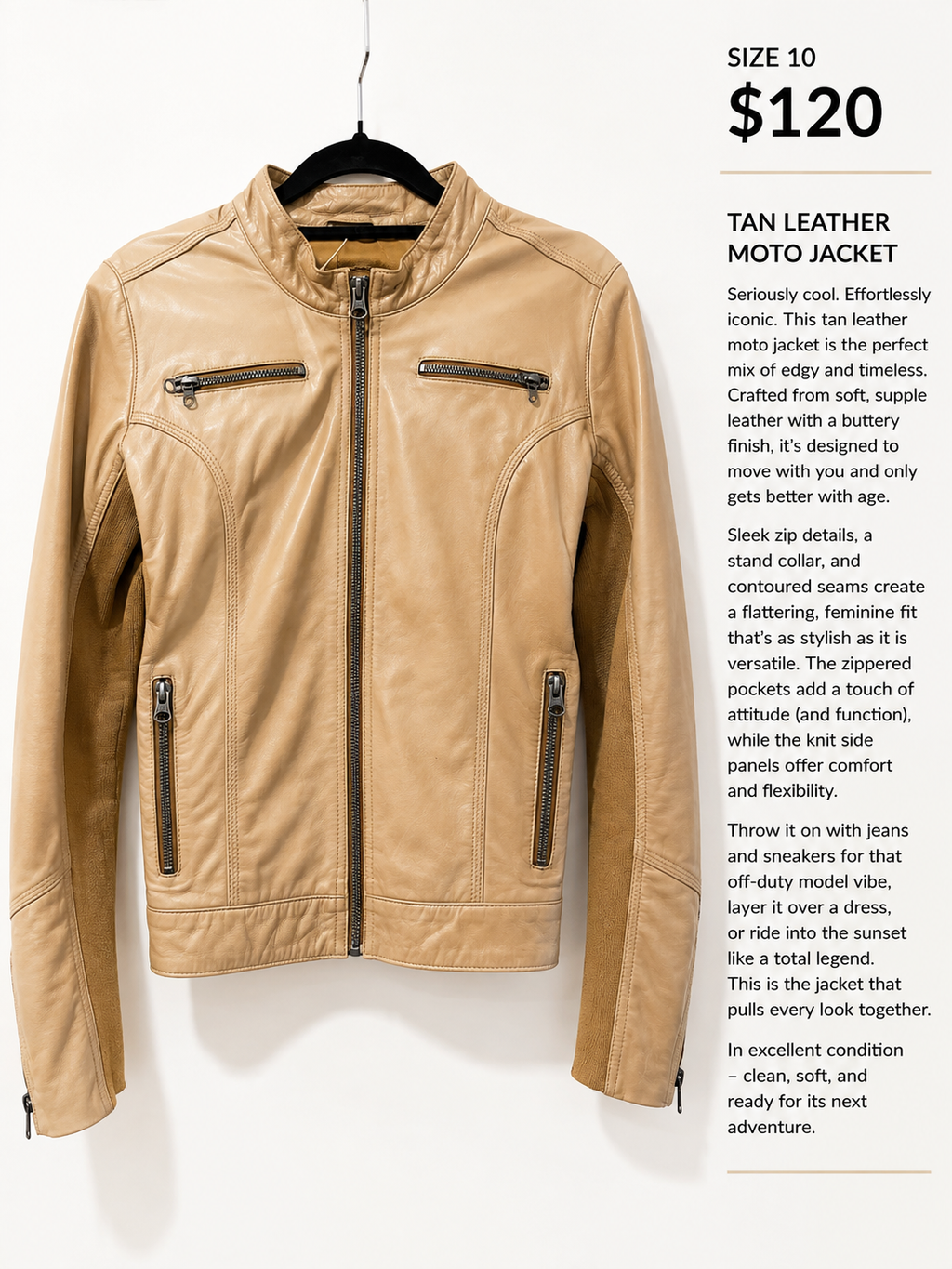 Dory’s Exclusive Leather jacket