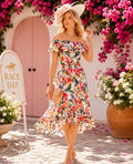 🌺 Sacha Drake Tropical Floral Dress 🌺