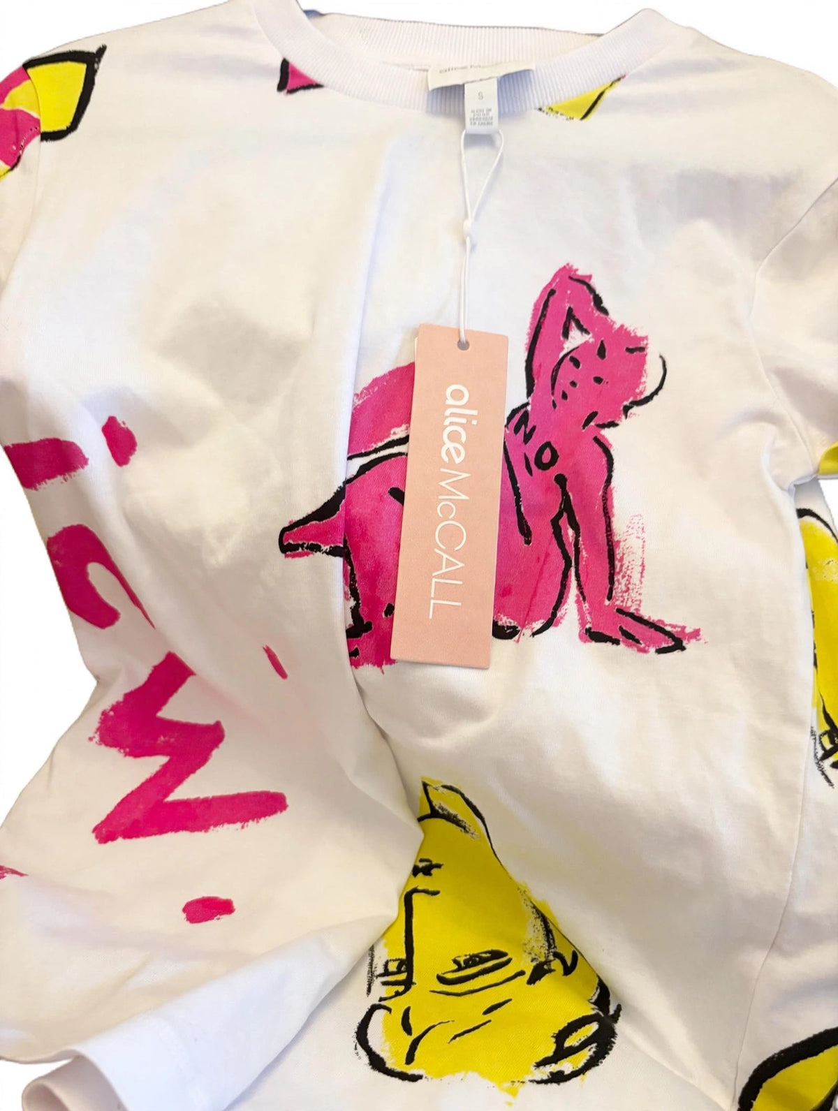 BNWT Alice McCall Graffiti Tee - Size S