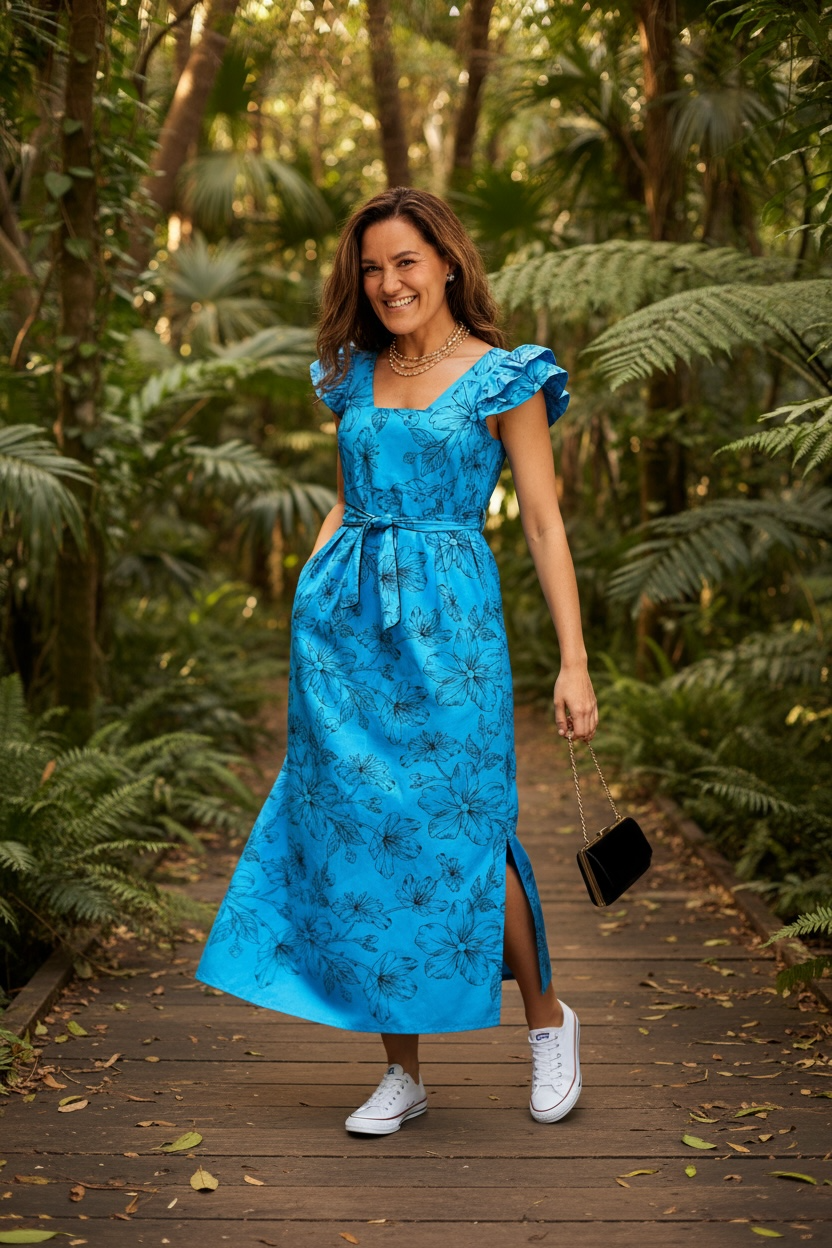 Sacha Drake Size 18 Cotton Dress