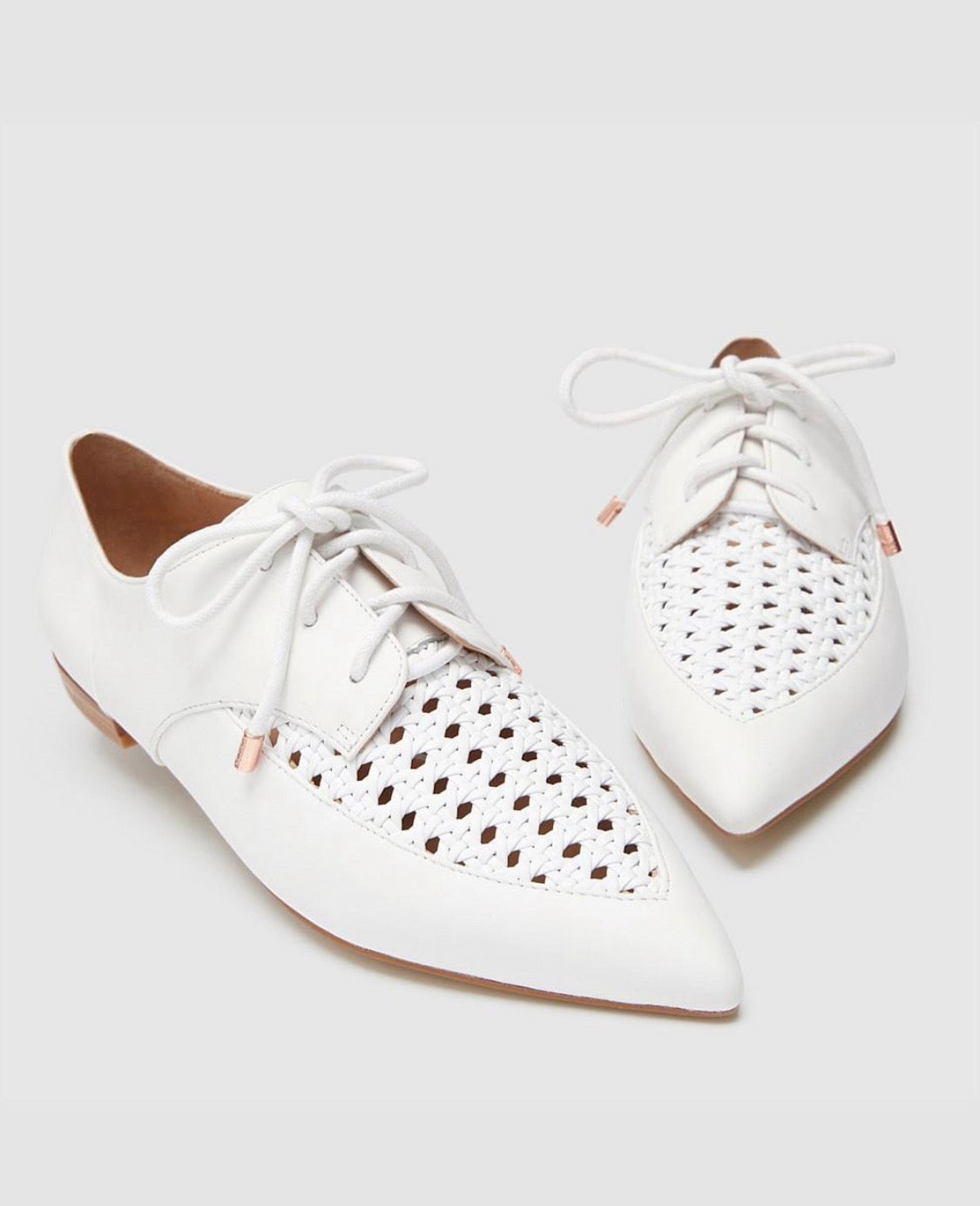 MIMCO Woven Leather Flats