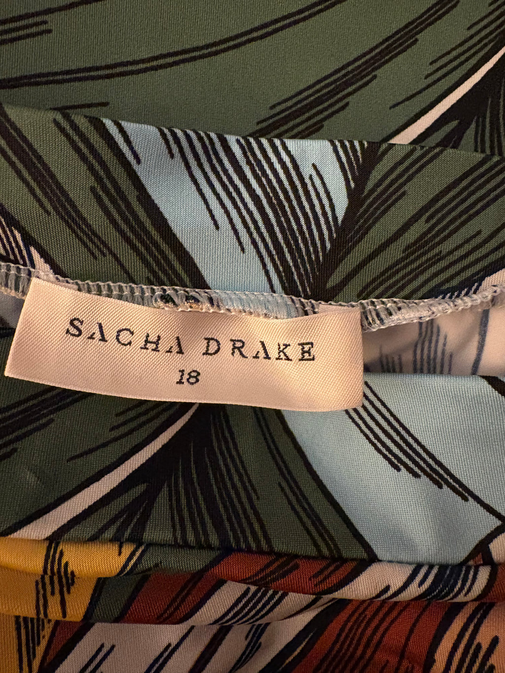 SACHA DRAKE Havana Twist Sarong Skirt - Size 18