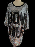 BON SOIR Sparkle Tee Dress