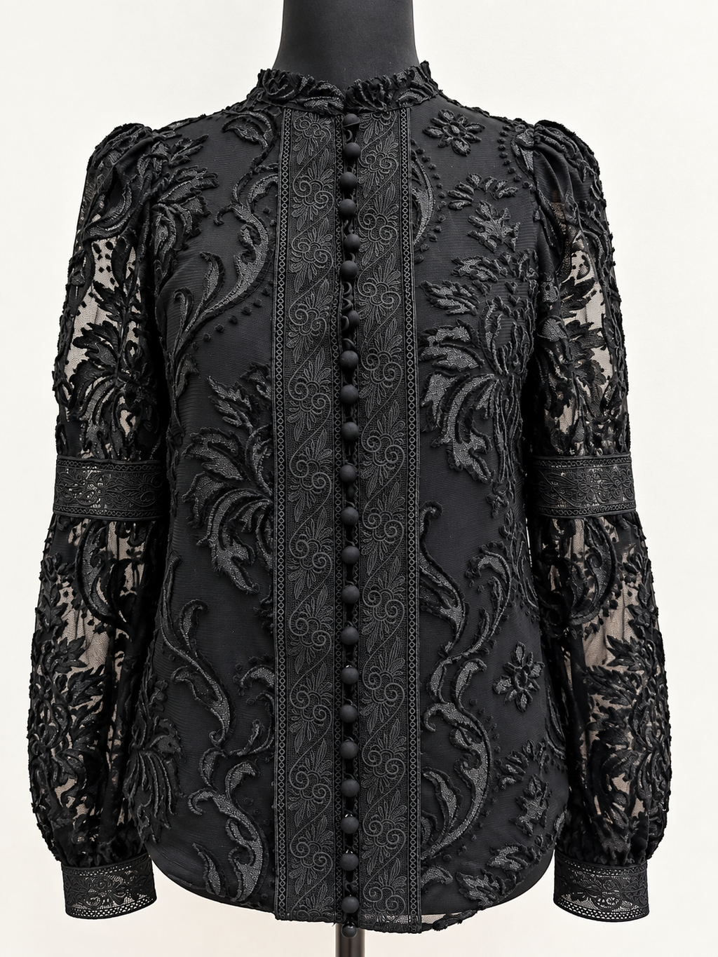 YVETTE BUTTON BLOUSE