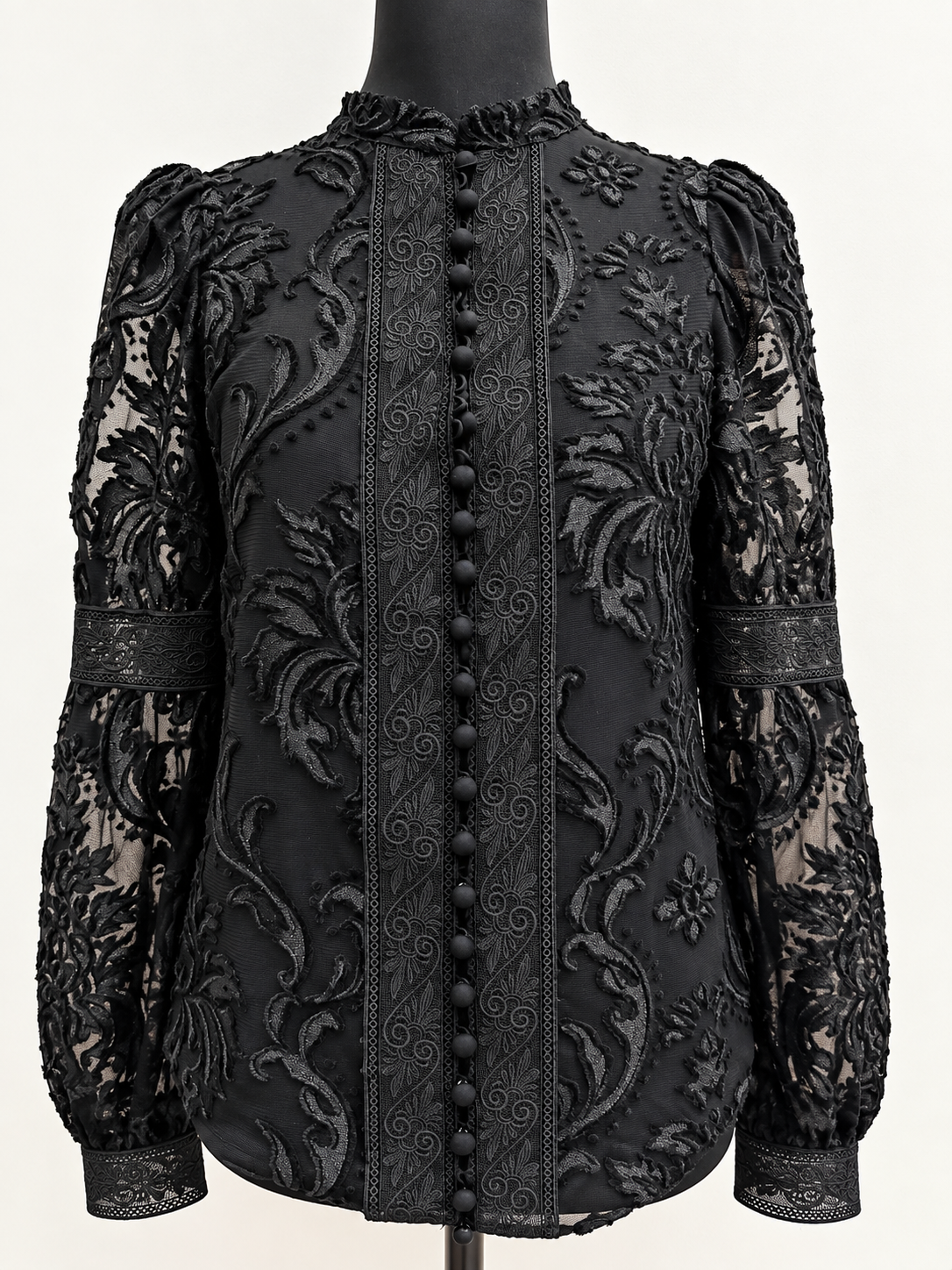 YVETTE BUTTON BLOUSE