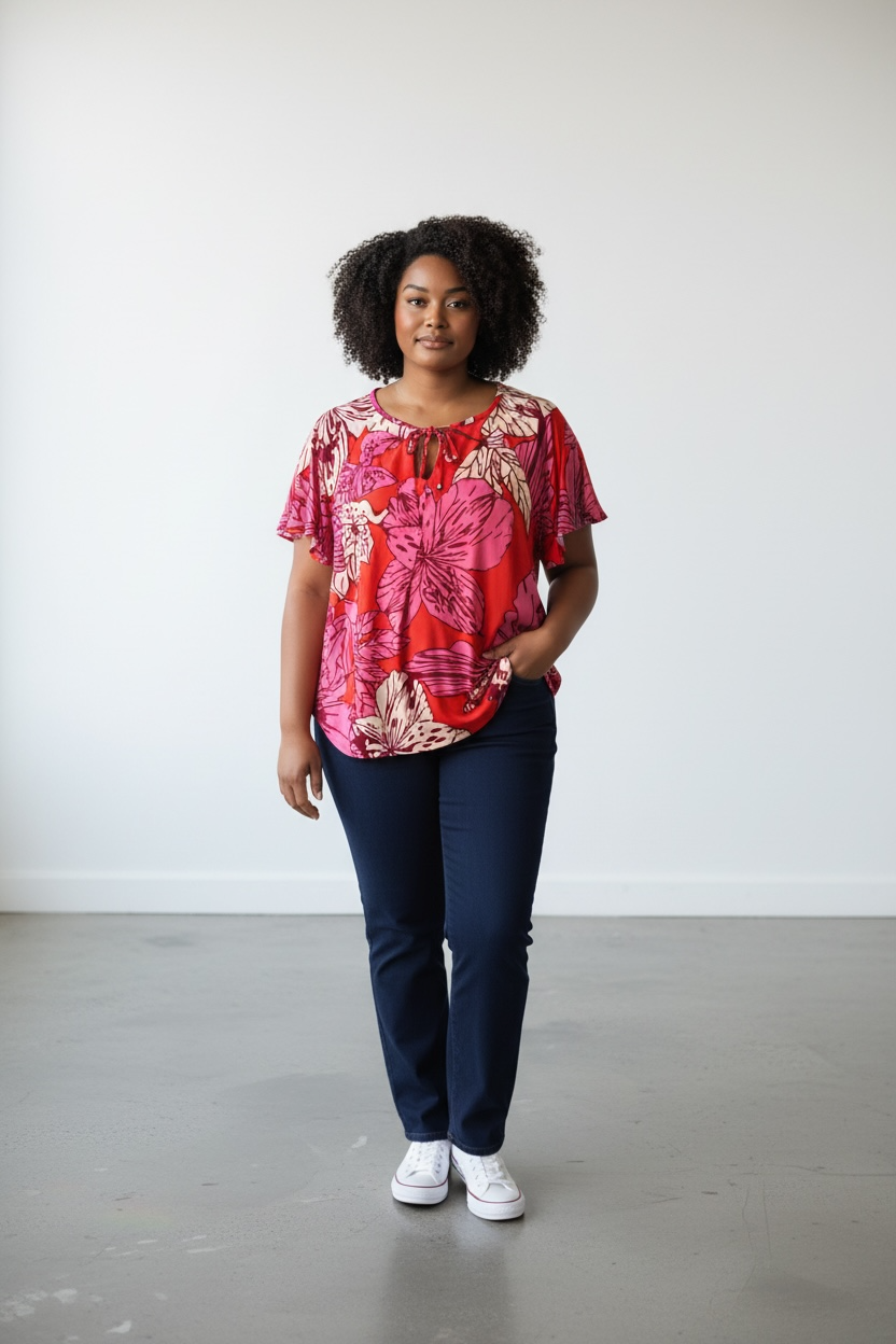 🌺 Leina + Fleur Floral Top