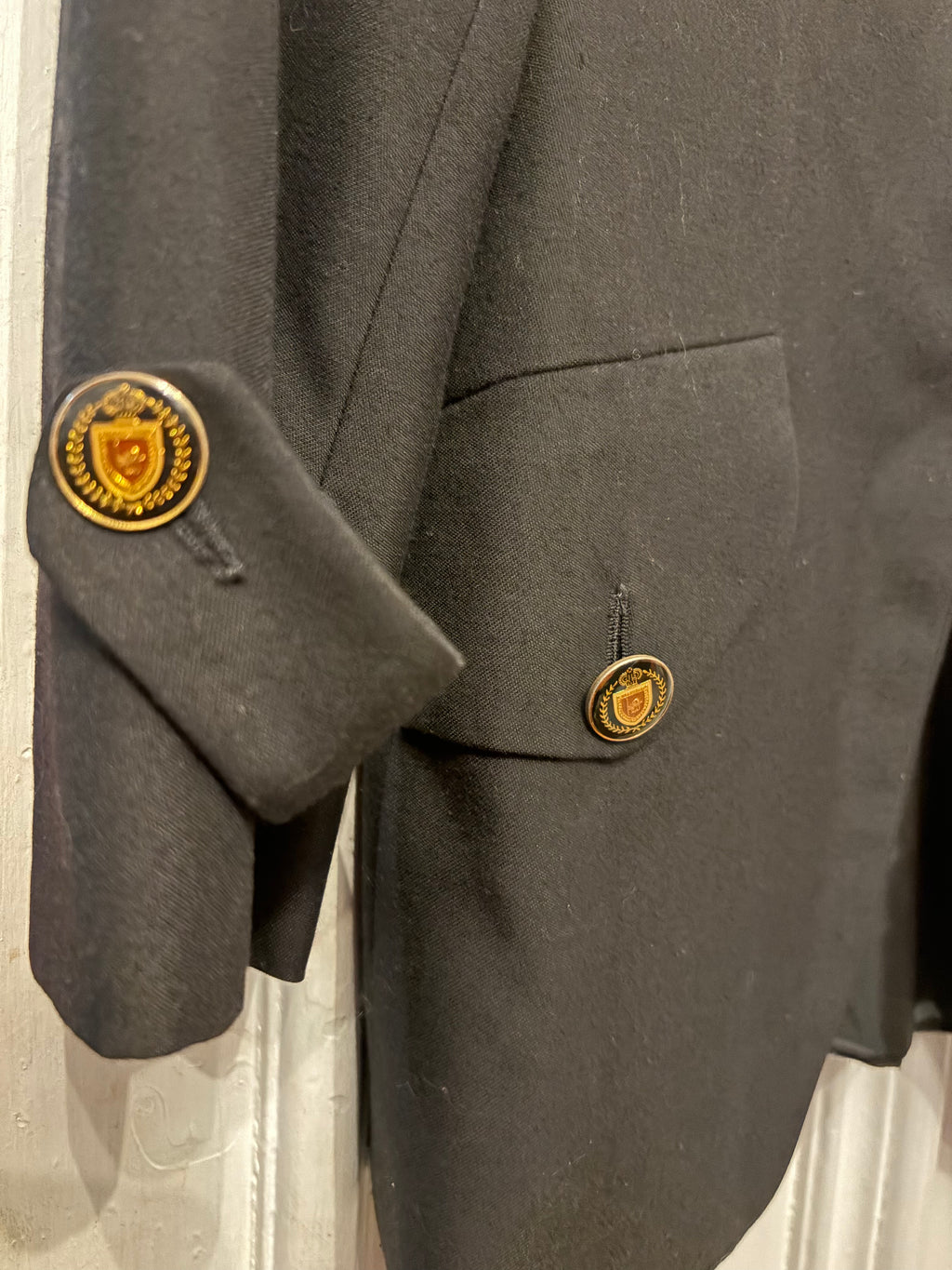 Vintage Military-Inspired Longline Jacket