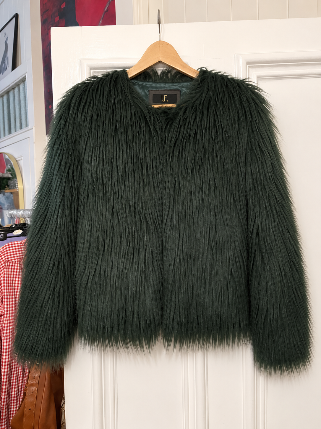 Unreal Fur Rainforest Green Jacket