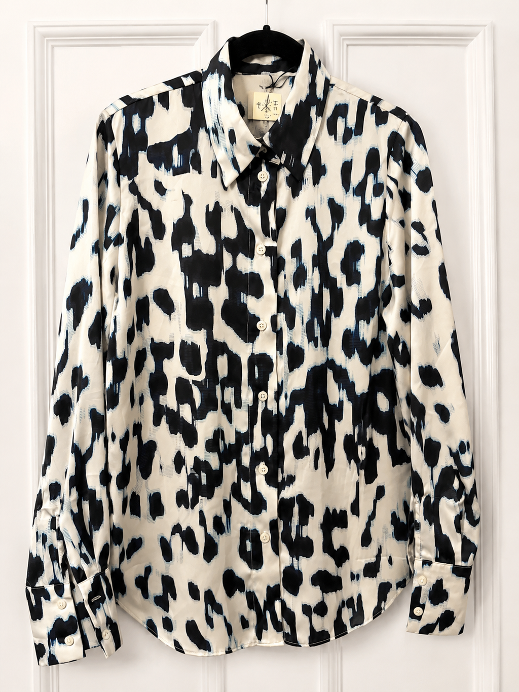 H&M Abstract Animal Print Shirt