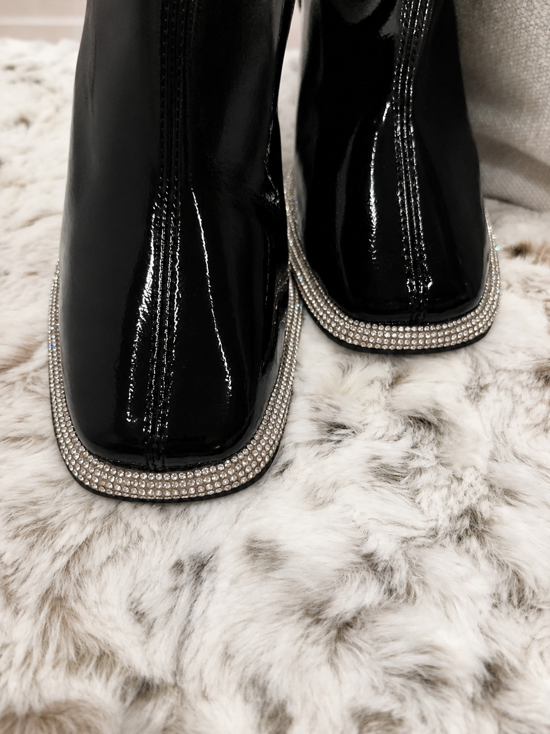 Black Knee High Boots
